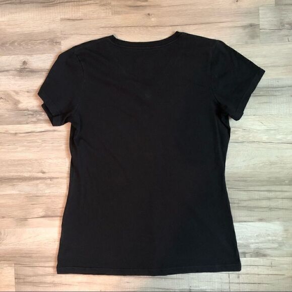 Nike Dri-Fit Slim Fit Black T Shirt Size L - Picture 4 of 4